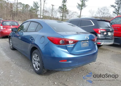 2017 Mazda Mazda3 Sport z USA, uszkodzony, nr VIN JM1BN1U79H1100952